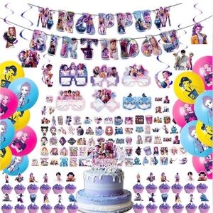 257 Pcs K-Pop  Demon Hunters Party Set